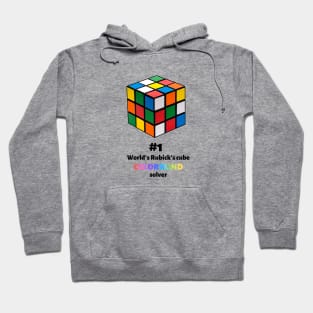 #1 World's Rubik's Cube Colorblind Solver Hoodie